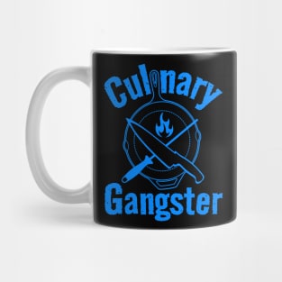 Culinary Gangster Blue Mug